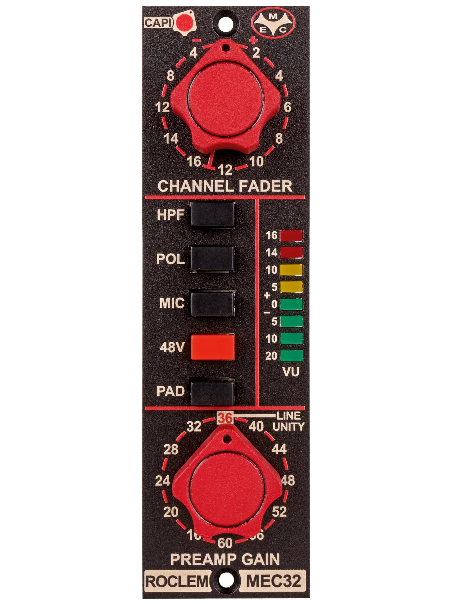 CAPI MEC32 - Melcor Style Preamp - 2 Stage